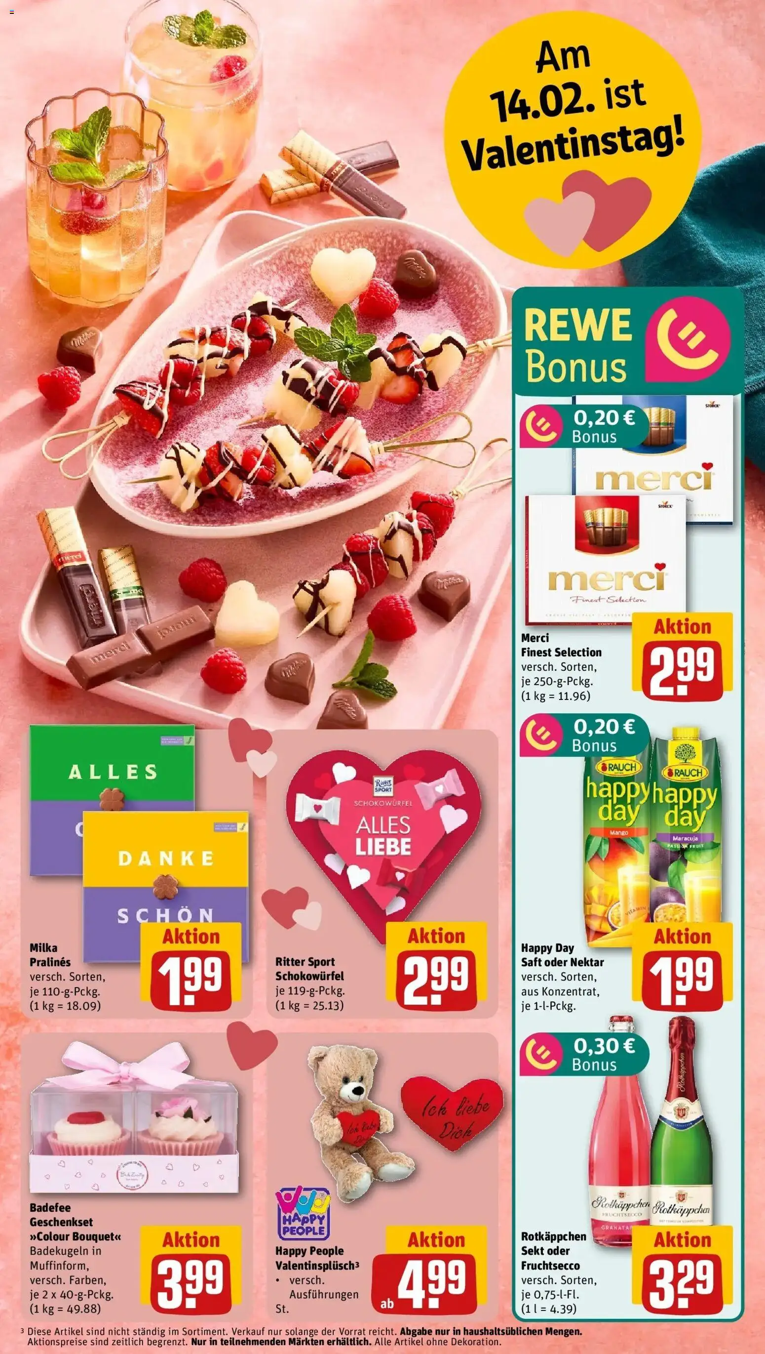 Rewe prospekt Wietze	 – gültig ab 09.02.2026 | Seite: 5 | Produkte: Rotkappchen sekt, Ritter sport, Milka, Rotkäppchen