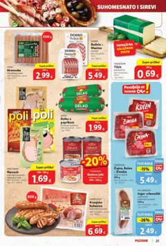 Katalog Plodine - Pregled kataloga iz trgovine Plodine, vrijedi od 01.10.2025 | Stranica: 21