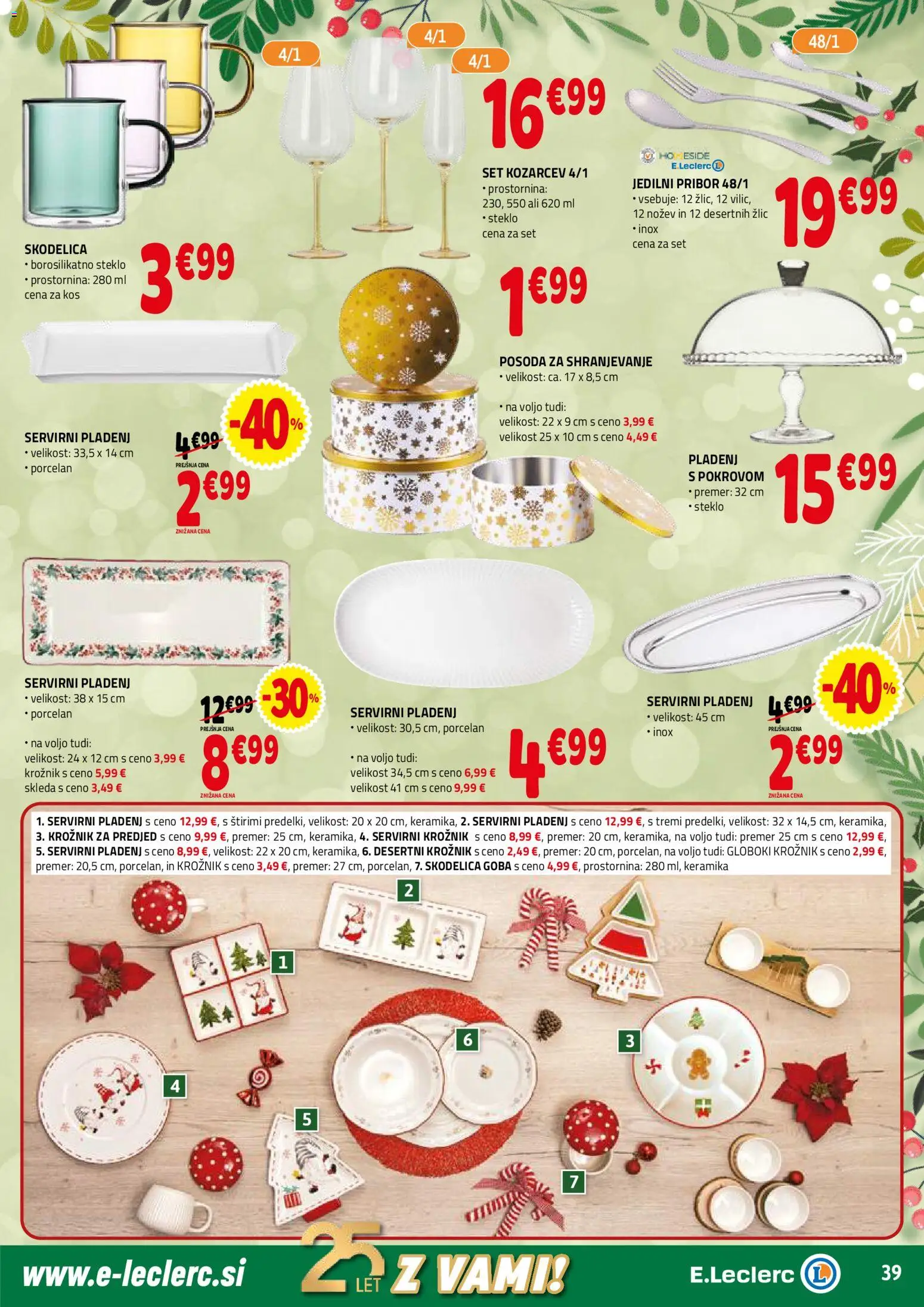 Novi E.leclerc katalog ponudbe – veljaven od 03.12.2025 | Stran: 39