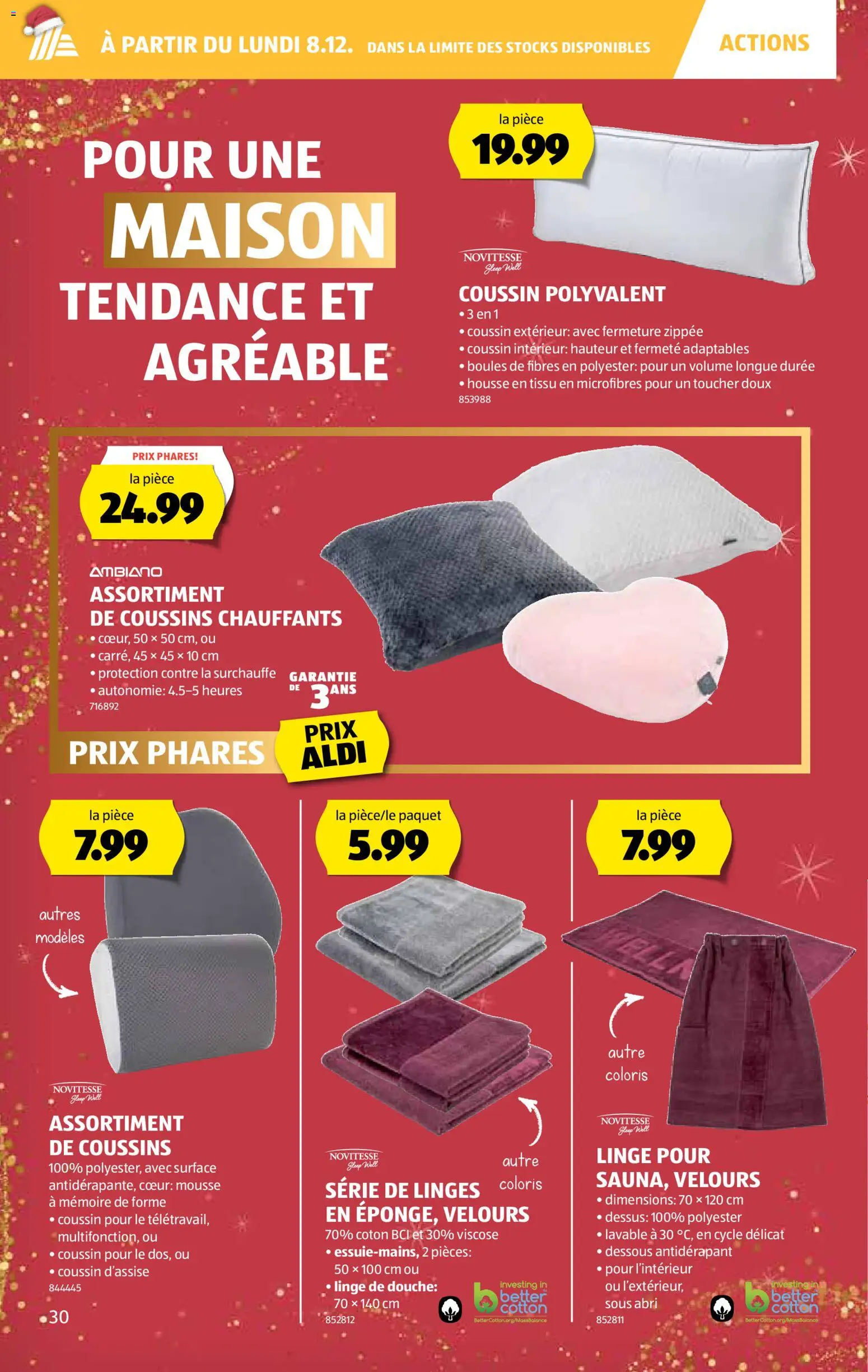 Aldi Aktionen FR – gültig ab 04.12.2025 | Seite: 31 | Produkte: Dessous
