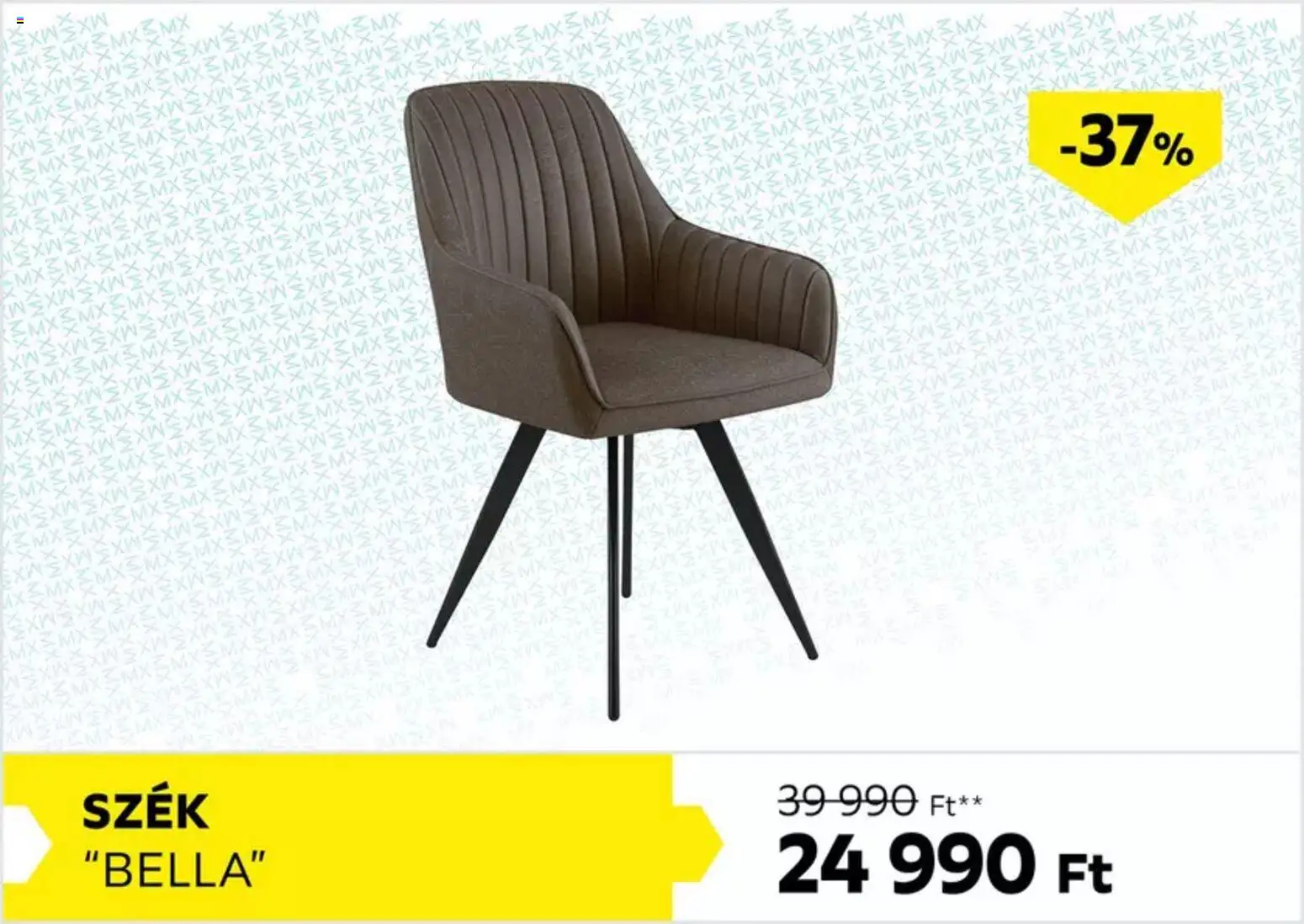 Möbelix akciós ujság - amely érvényes a következő dátumtól: 02.04.2026 | Oldal: 5 | Termékek: Szék