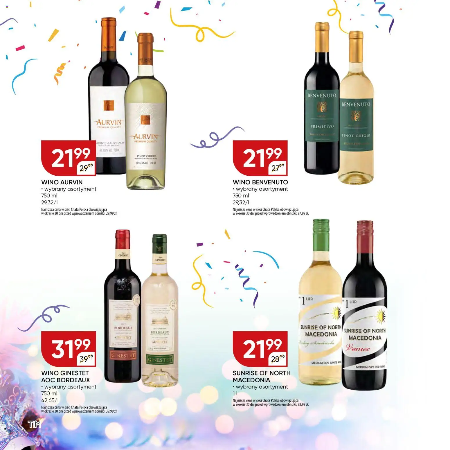 Chata Polska Gazetka - Mocna Oferta od 03.02.2026 | Strona: 10 | Produkty: Wino