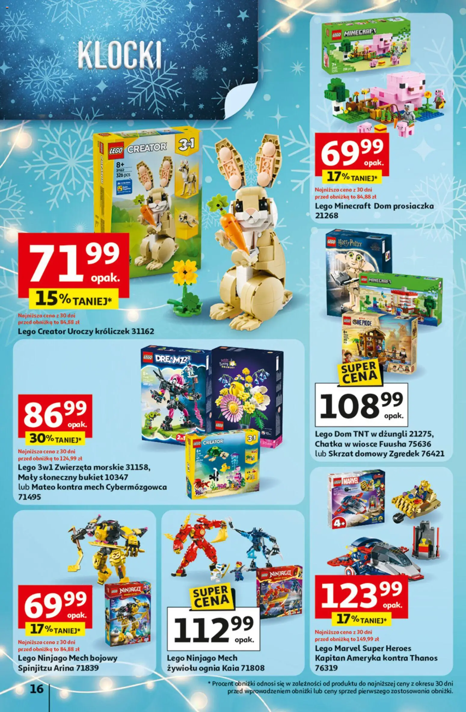 Auchan Black Friday od 27.11.2025 | Strona: 16 | Produkty: Lego