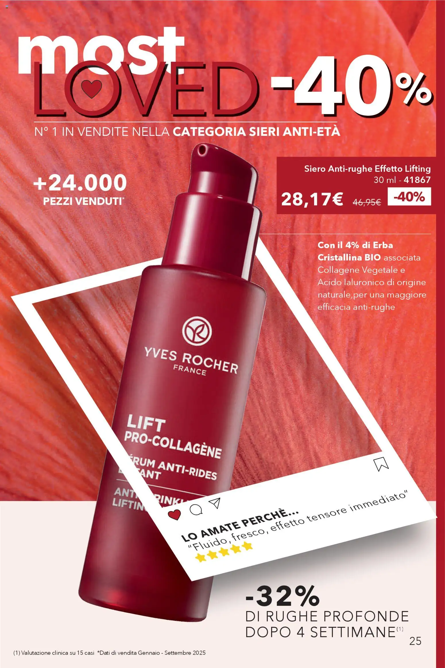 Volantino Yves Rocher del 30.12.2025 | Pagina: 25