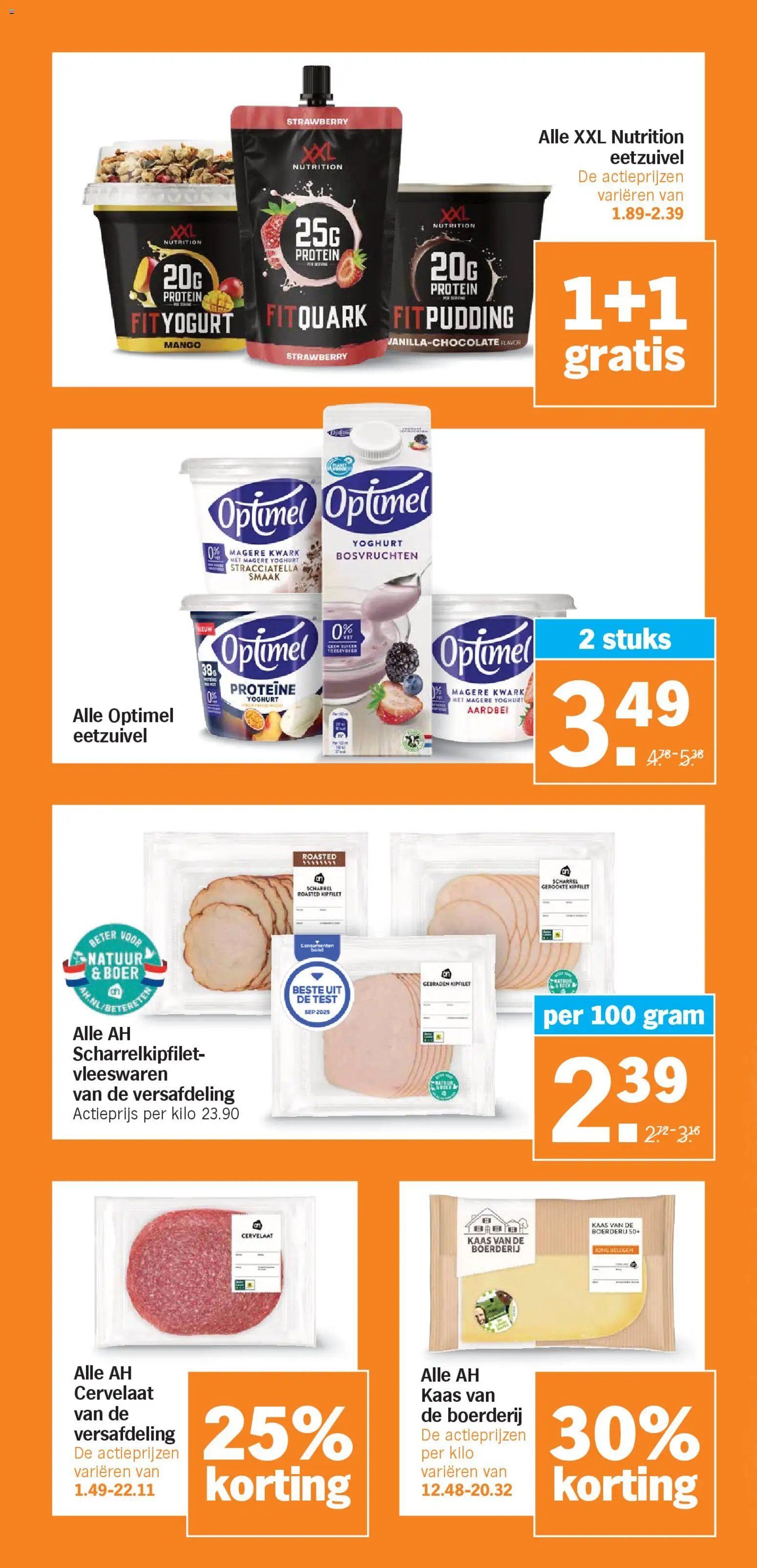 {H1} | Pagina: 17 | Producten: Yoghurt, Kwark, Mango, Aardbei