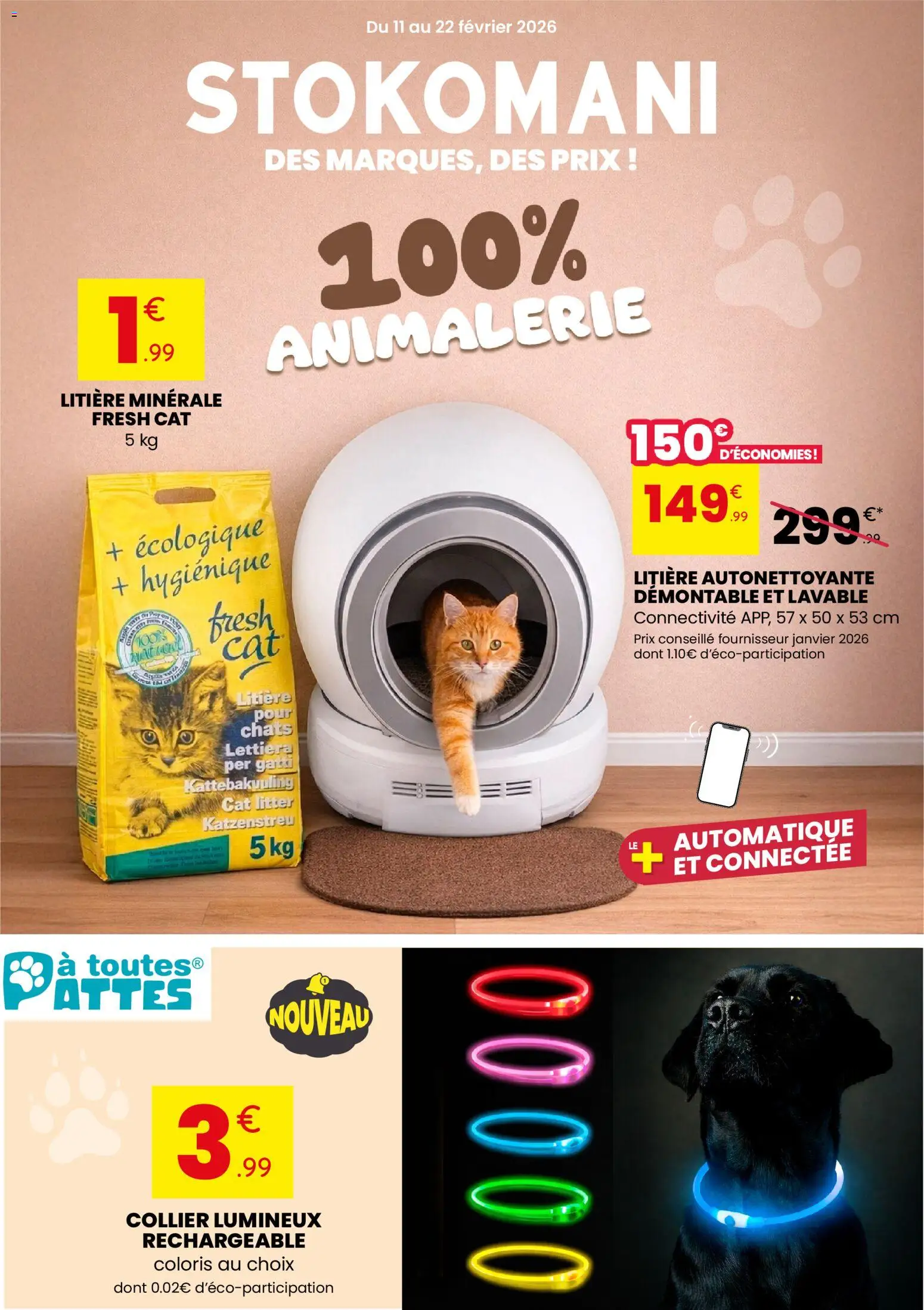 {H1} | Page: 1 | Produits: Litière, Collier