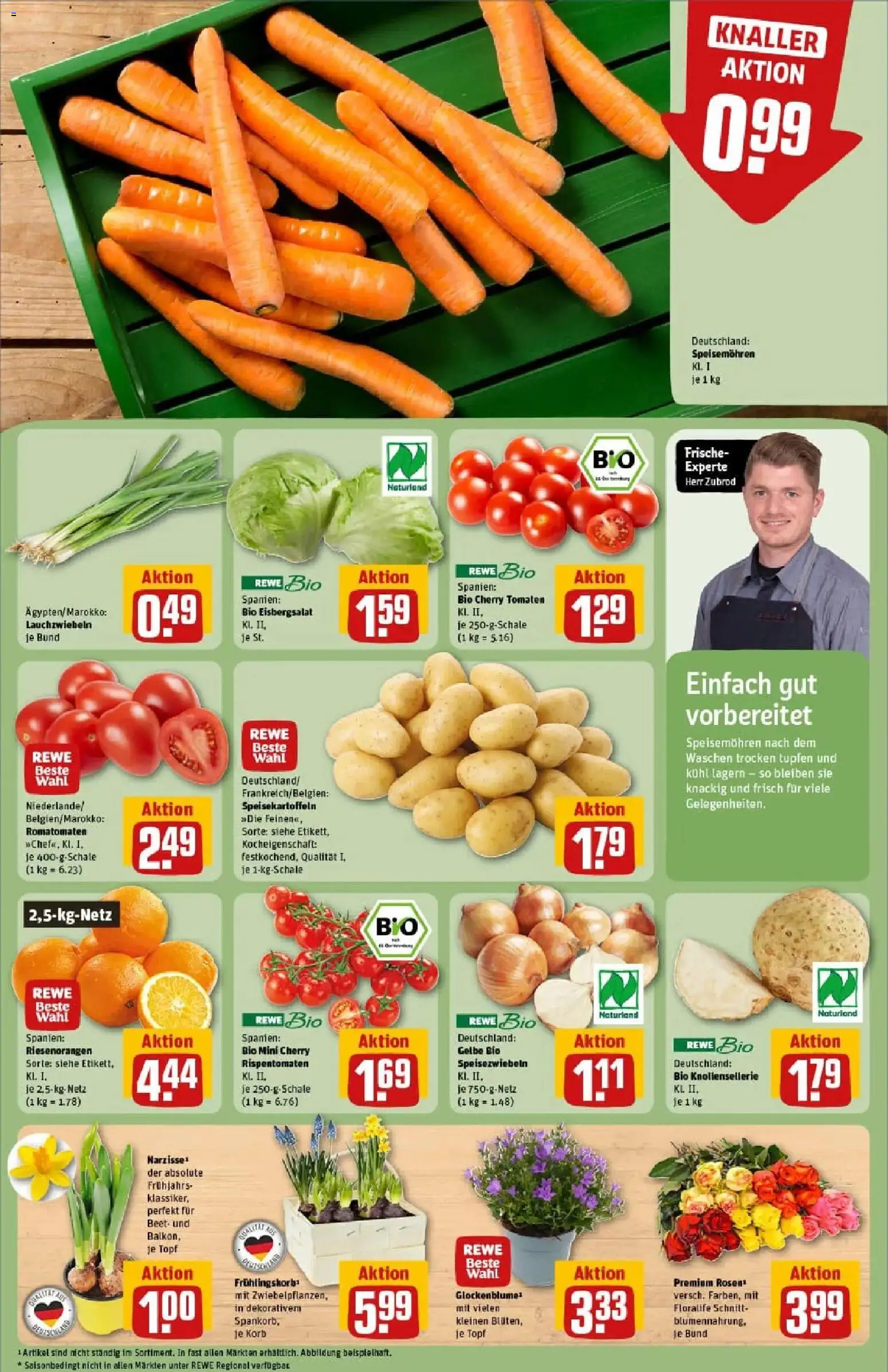 Rewe prospekt Rheinbach	 – gültig ab 11.01.2026 | Seite: 7 | Produkte: Korb, Tomaten, Eisbergsalat