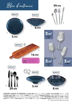 E.Leclerc - Prévisualisation de E.Leclerc - Le mag'maison valide à partir de 02.09.2025 | Page: 23 | Produits: Planche à découper, Porcelaine, Champagne, Flûte