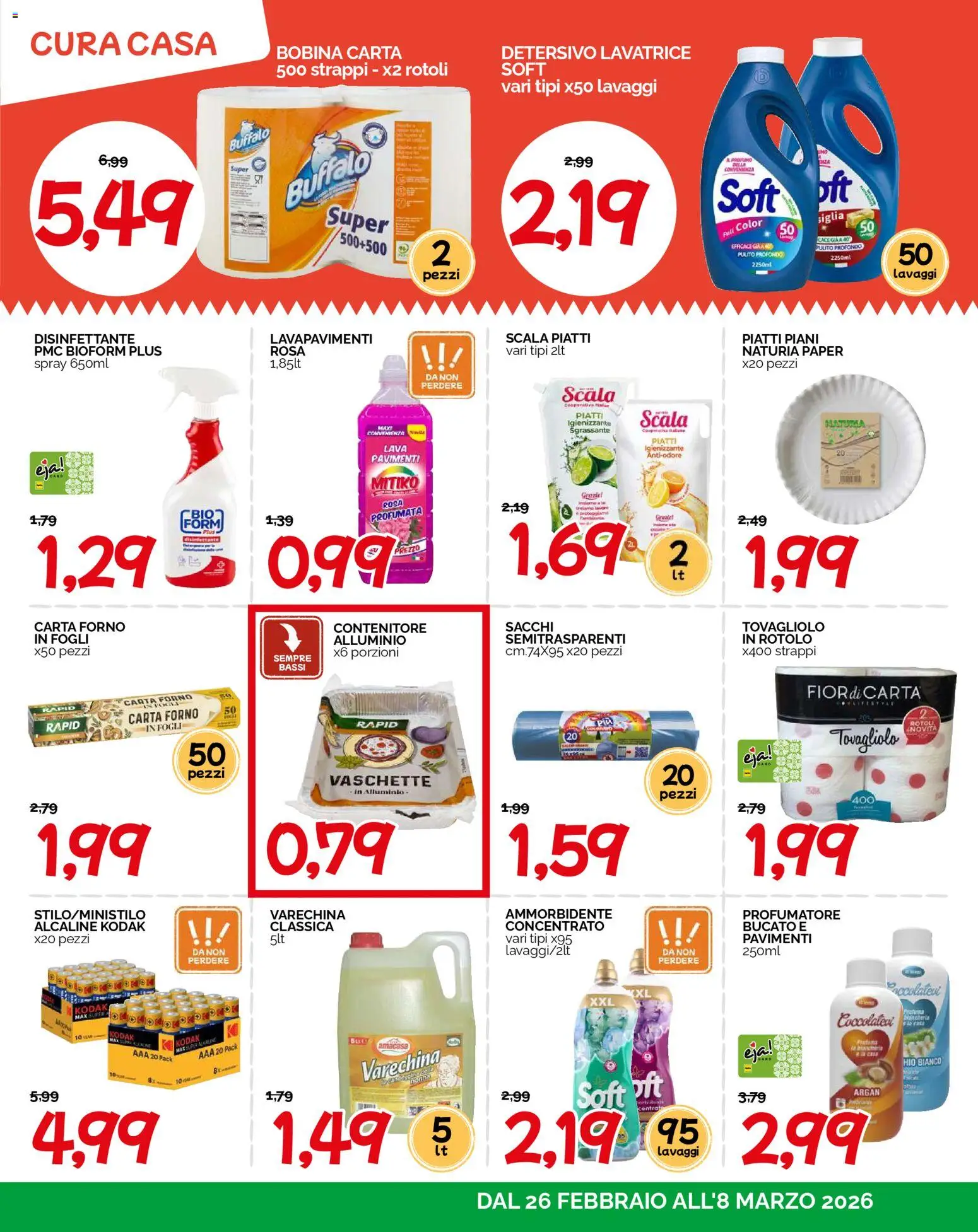 Volantino HarDis del 26.02.2026 | Pagina: 13 | Prodotti: Contenitore, Alluminio, Carta forno, Vaschette