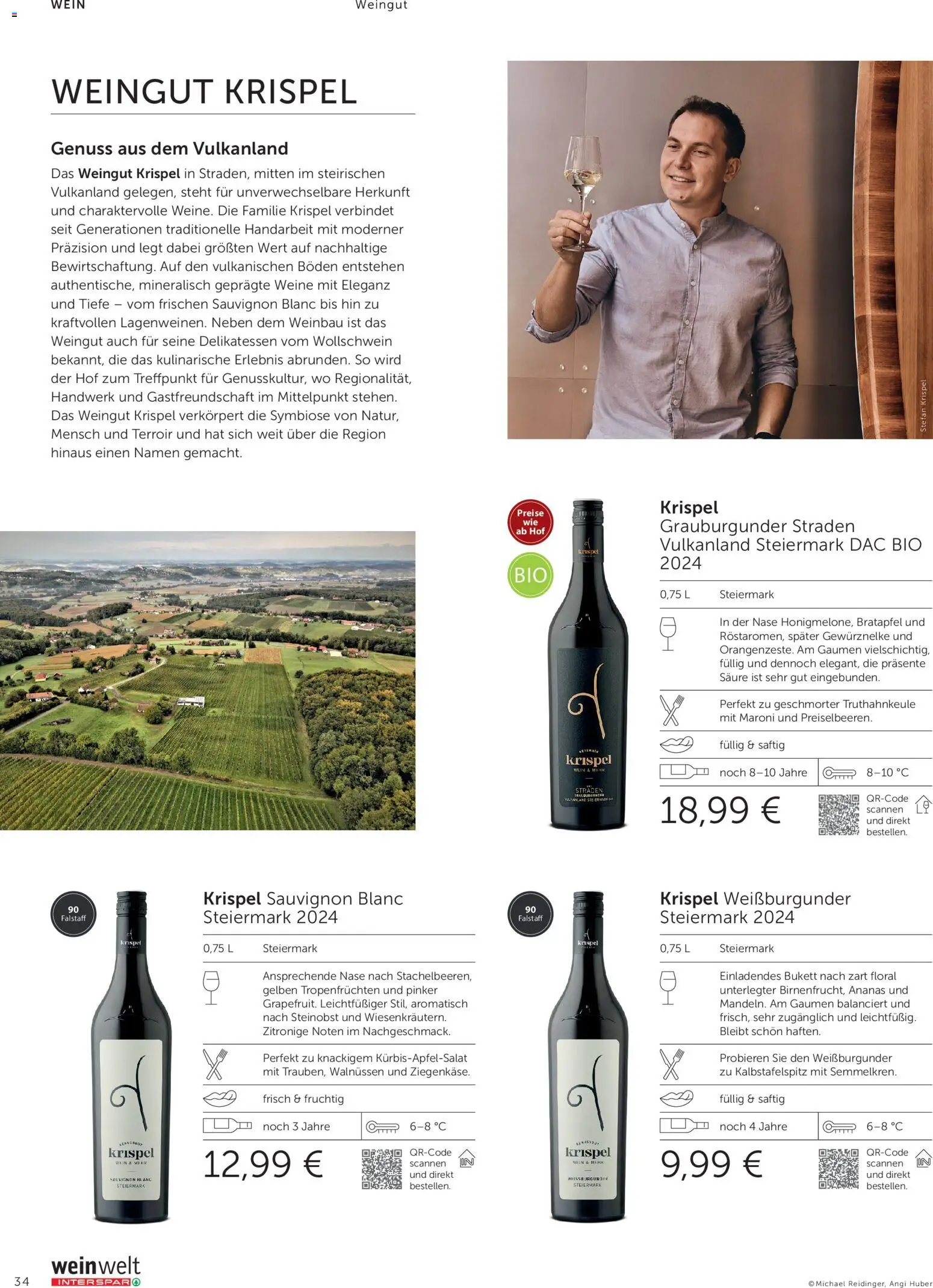 Interspar Meine Weinwelt Ausgabe Winter 2025 gültig ab 14.12.2025 | Seite: 34 | Produkte: Wein, Ananas