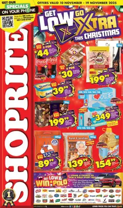 Shoprite specials catalogue – valid from 10.11.2025