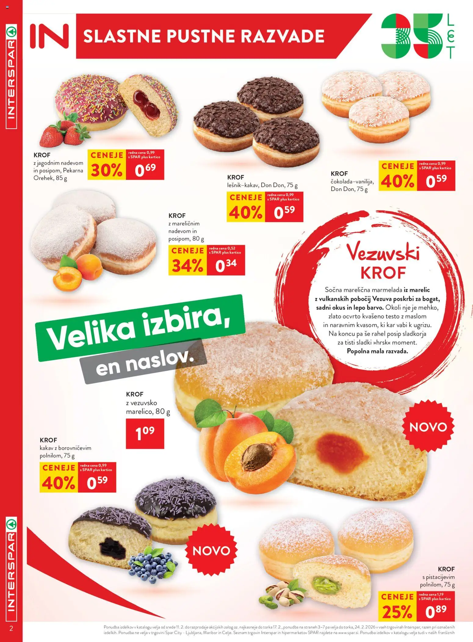 Novi Spar katalog ponudbe – veljaven od 11.02.2026 | Stran: 2