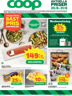 Coop - Uddevalla - Förhandsvisning av reklamblad från butik Coop aktuell från 25.08.2025