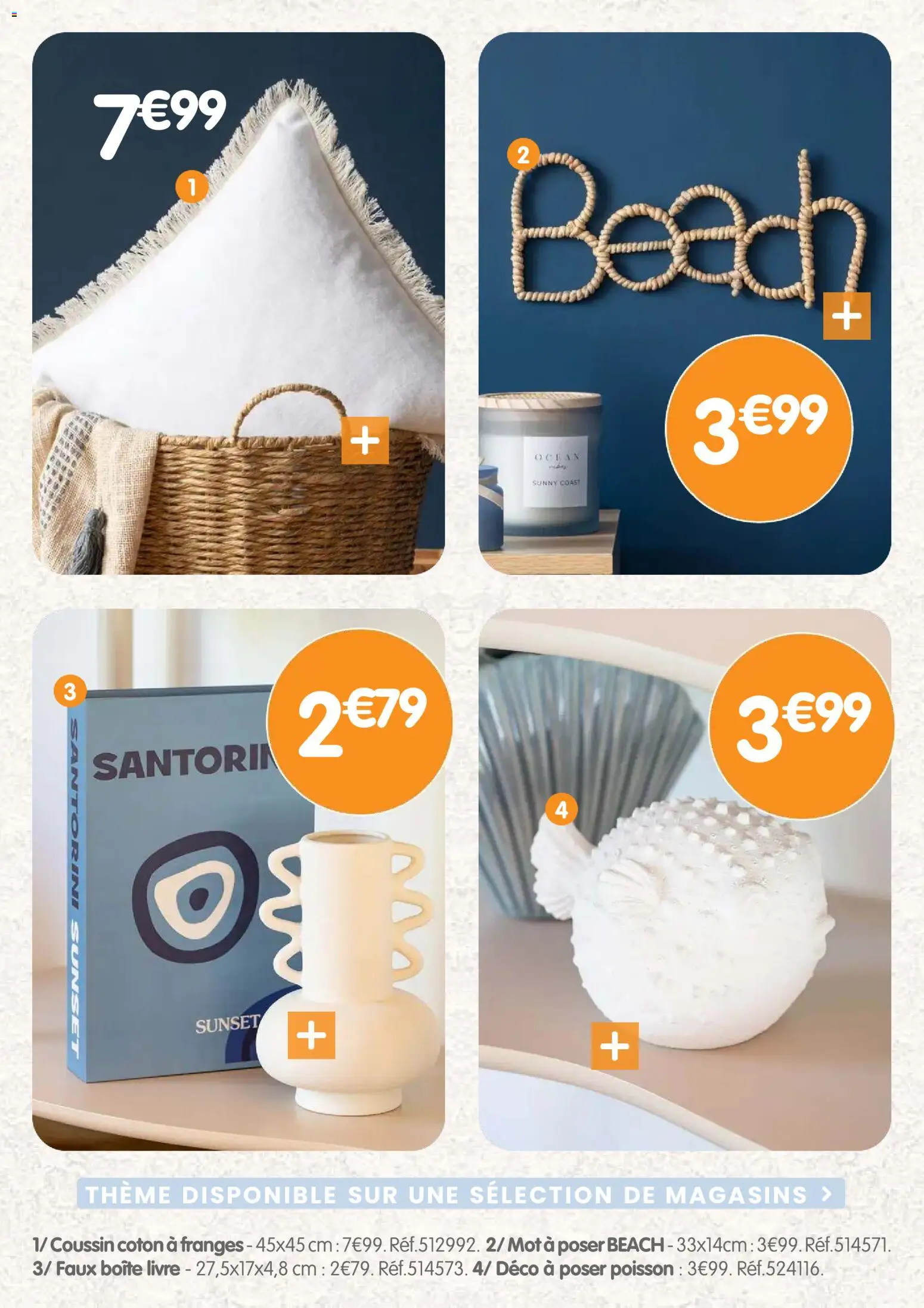 {H1} | Page: 18 | Produits: Coton, Poisson, Livre