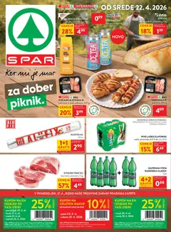 Spar katalog akcije – veljaven od 22.04.2026