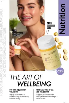 Preview of Oriflame - Offers valid from 22.10.2025 | Page: 97 | Products: Oil, Fish, Tablet