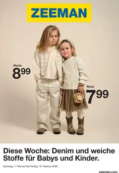 Zeeman Prospekt 	 ab 07.02.2026 gültig