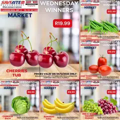 Saverite specials catalogue – valid from 03.12.2025
