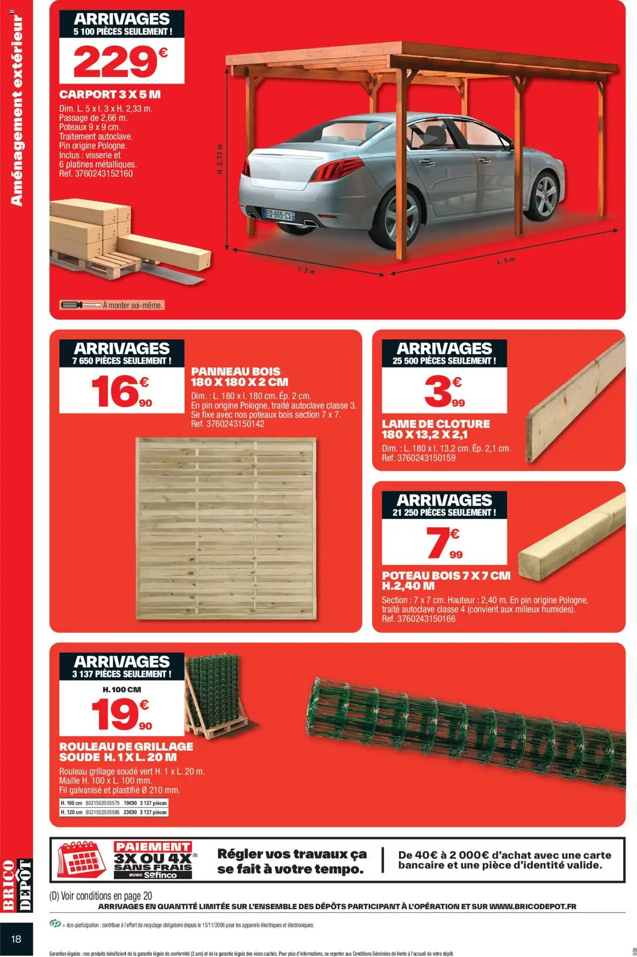  | Page: 18 | Produits: Rouleau, Clôture