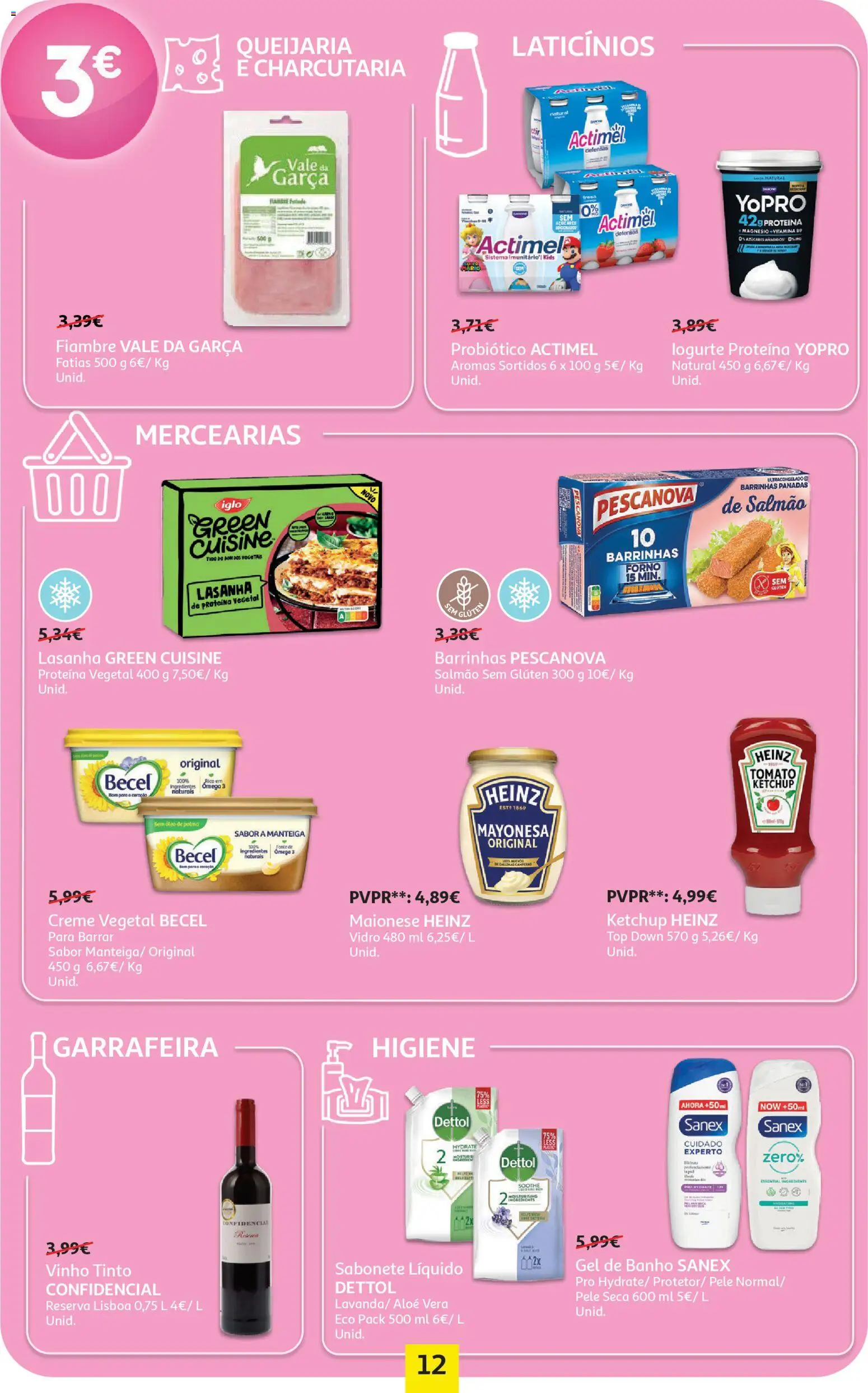 Auchan - Preços Redondos - Pet │ válido de 27.01.2026 | Página: 12 | Produtos: Top, Óleo, Vinho, Ketchup