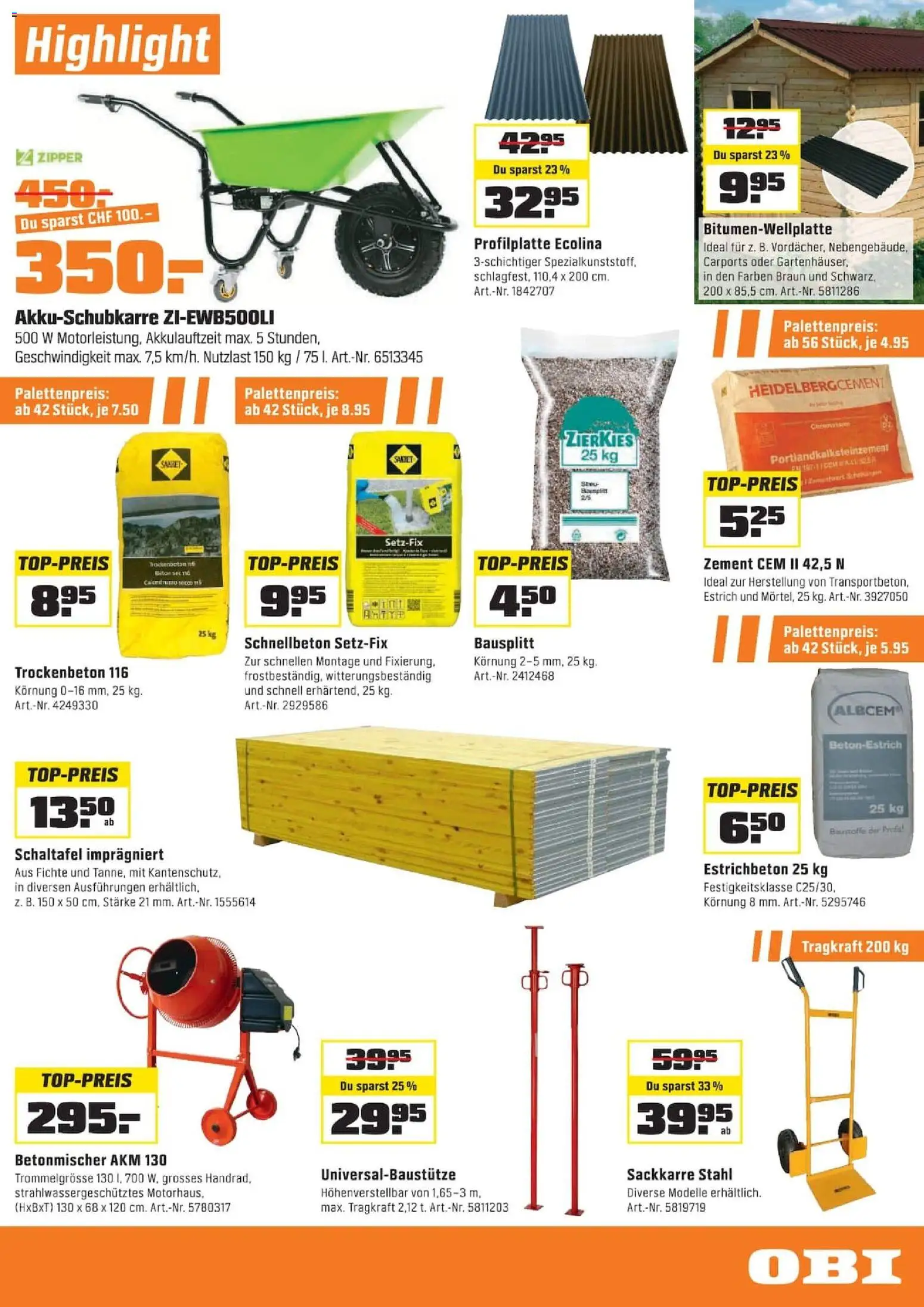 OBI aktionen Basel – gültig ab 31.03.2026 | Seite: 9