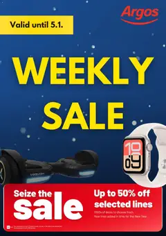 Preview of Argos - Weekly offers valid from 30.12.2025