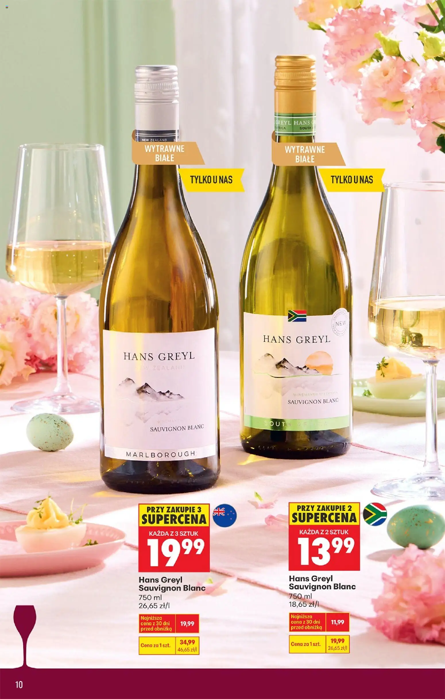 Biedronka gazetka - Czas na toast od 23.03.2026 | Strona: 10