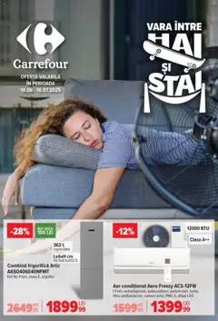 Carrefour catalog - Frigorifice AC si Ventilatoare – previzualizare al pliantului de la Carrefour valabil de la 18.06.2025