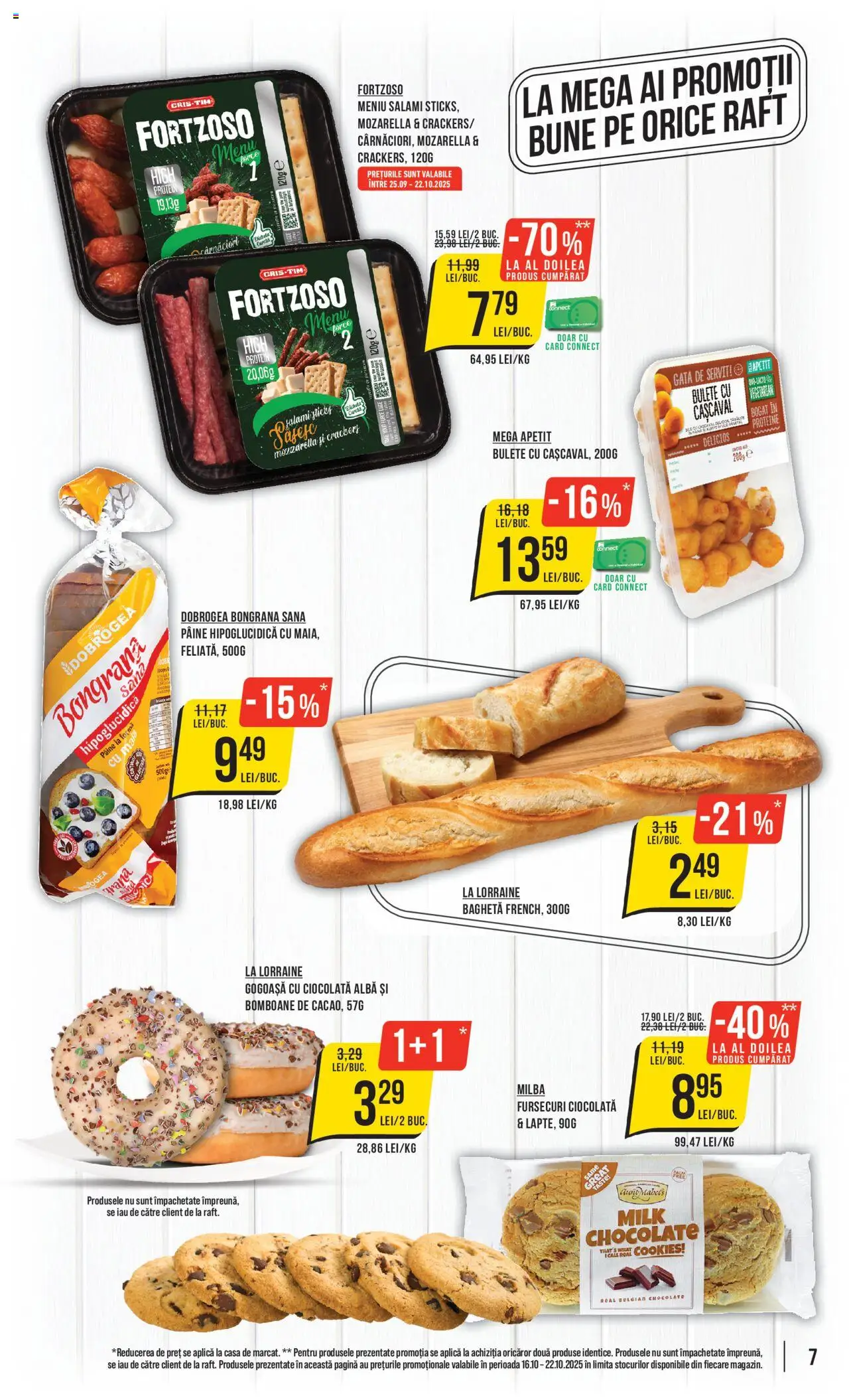 Noul catalog Mega Image – valabil de la 16.10.2025 | Pagină: 7 | Produse: Divan, Raft, Cașcaval, Bomboane