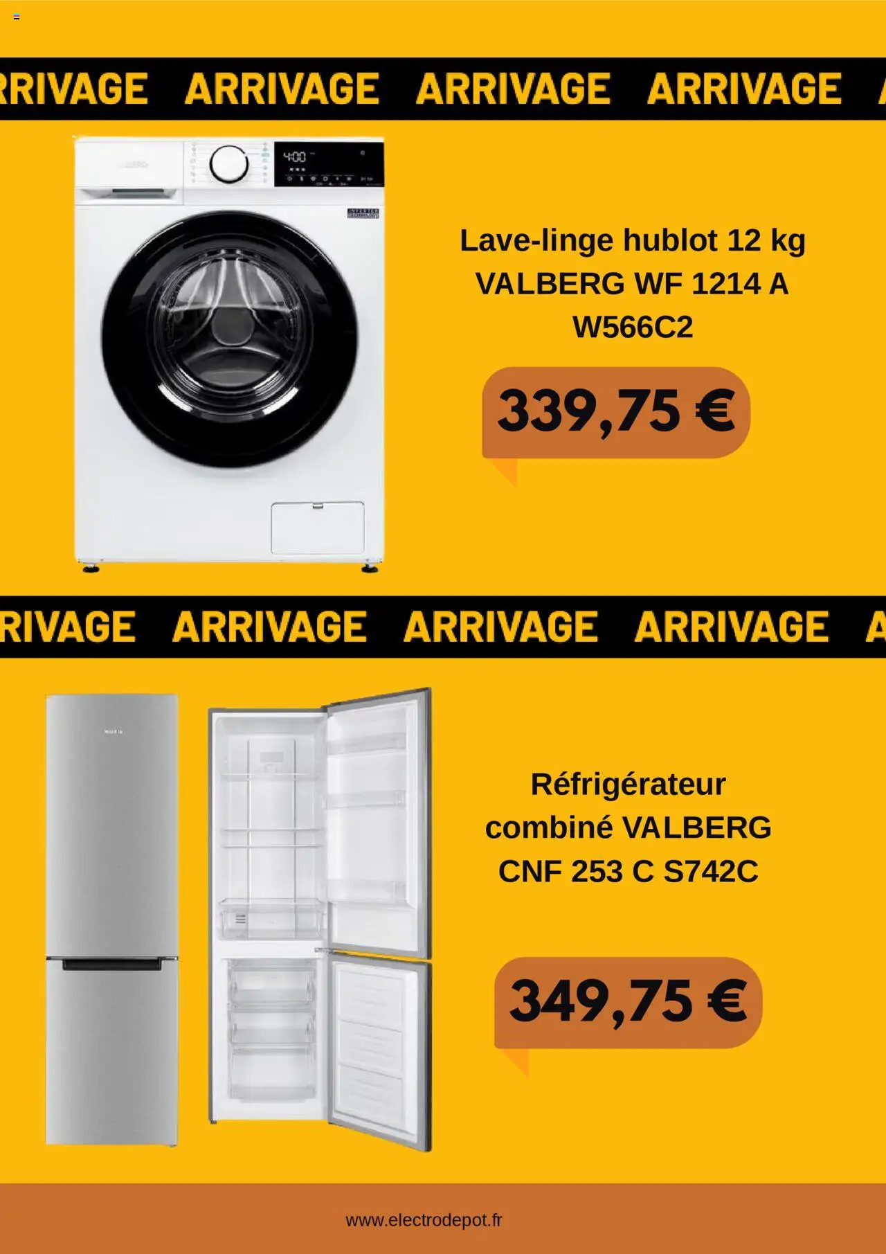 {H1} | Page: 3 | Produits: Réfrigérateur