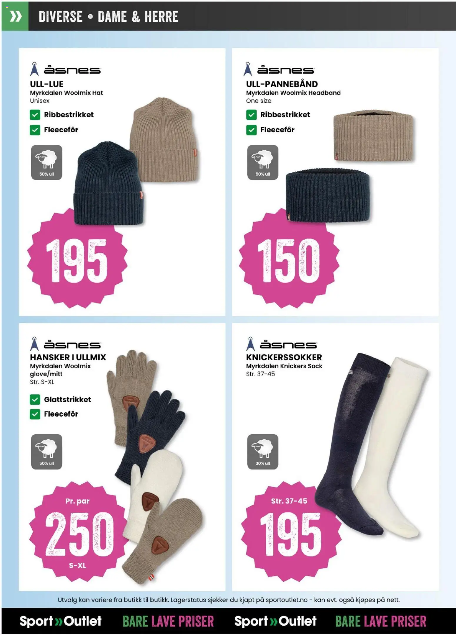 {H1} | Side: 46 | Produkter: Hansker