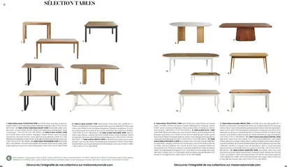 Maisons du Monde - Prévisualisation de Maisons du Monde catalogue valide à partir de 16.02.2026 | Page: 59 | Produits: Plateau, Table