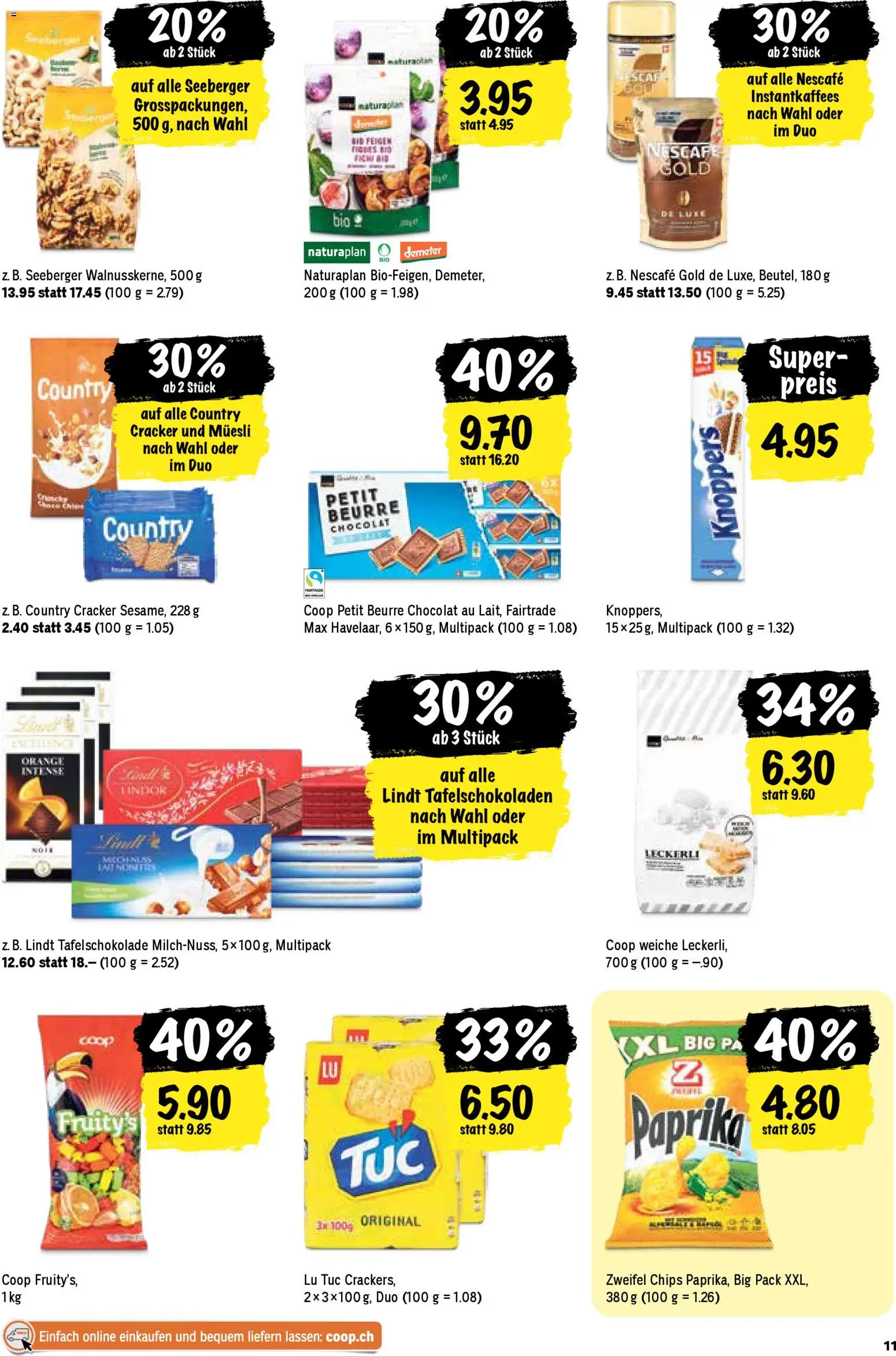 Coop Aktionen – gültig ab 20.11.2025 | Seite: 11 | Produkte: Chips