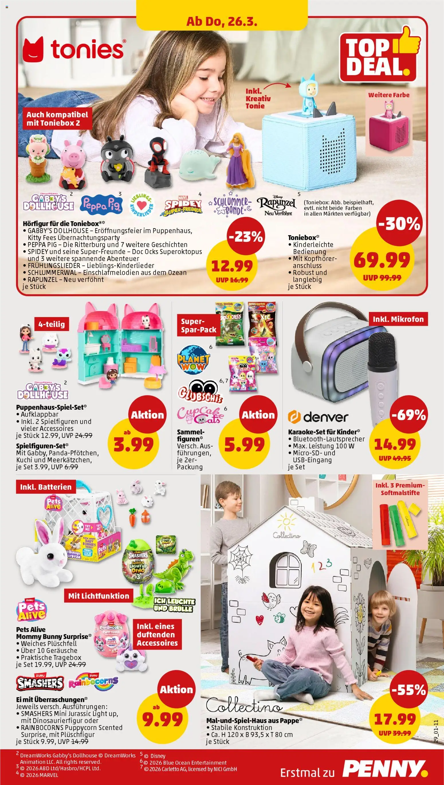 Penny Prospekt 	 – gültig ab 23.03.2026 | Seite: 31 | Produkte: Mikrofon, Batterien, Kopfhörer