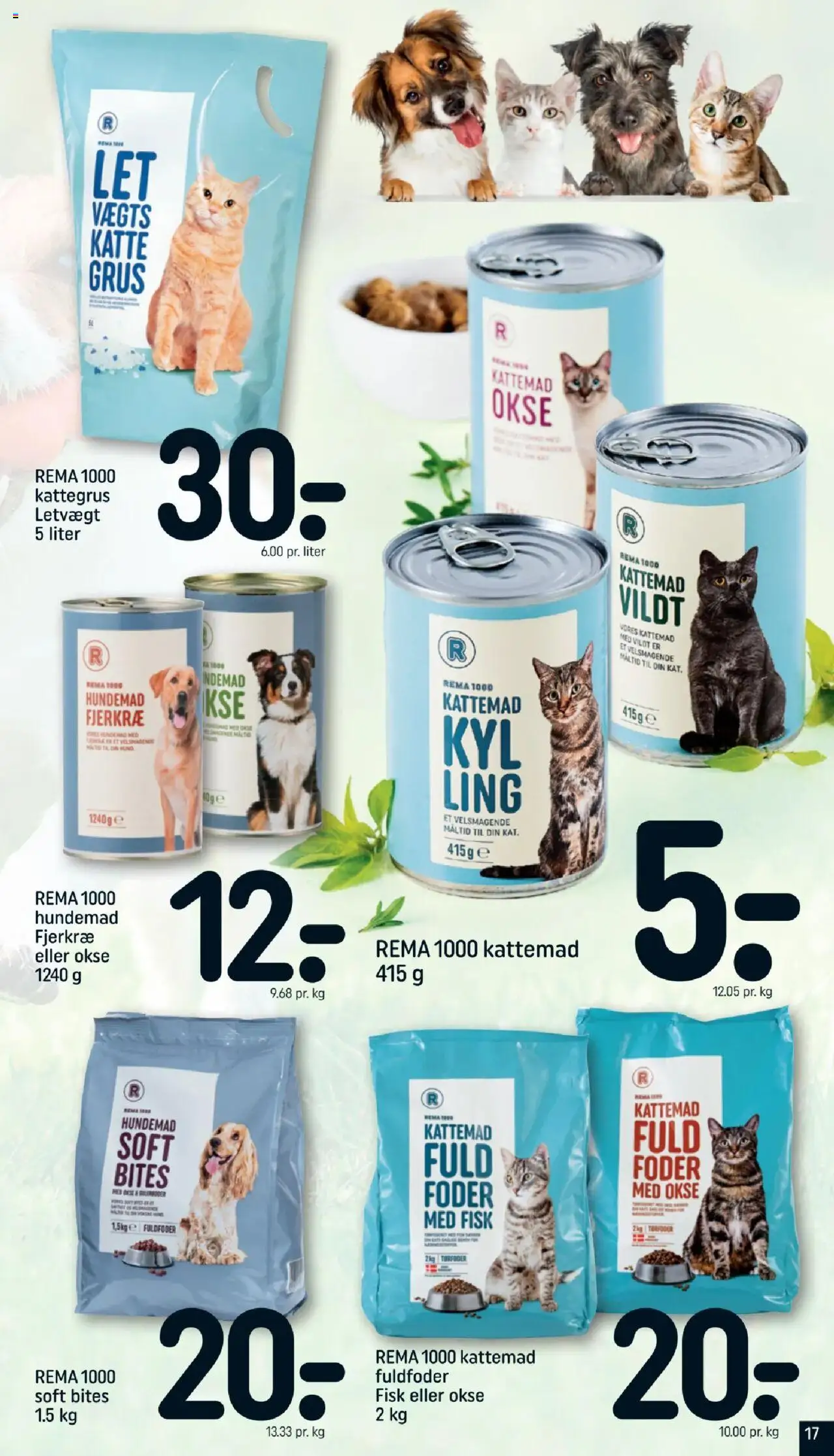 Rema 1000 Tilbudsavis gyldig fra 10.08.2025 | Side: 17 | Produkter: Fisk, Te