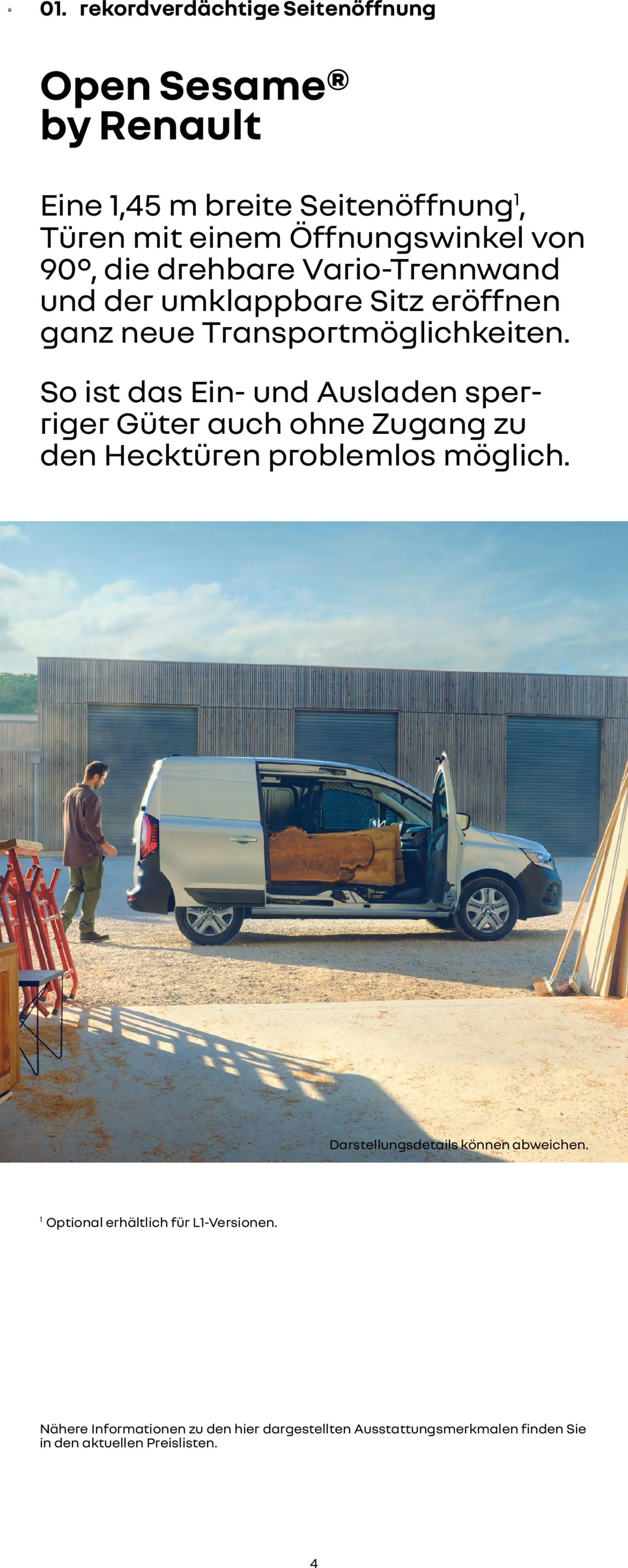 Renault Kangoo Rapid E-Tech – gültig ab 15.01.2026 | Seite: 4