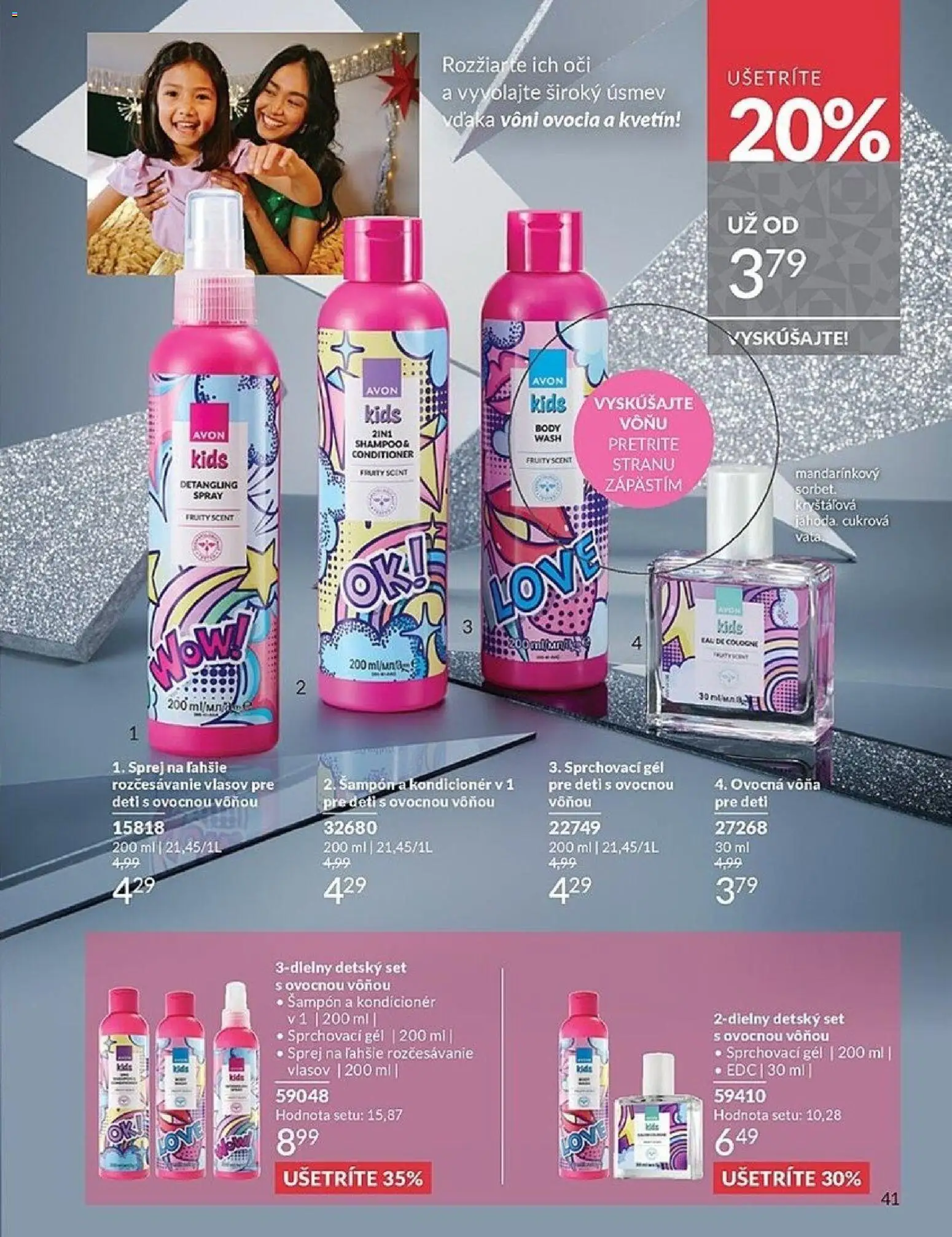 Nové Avon akcie – leták je platný od 01.12.2025 | Strana: 41 | Produkty: Šampón, Kondicionér