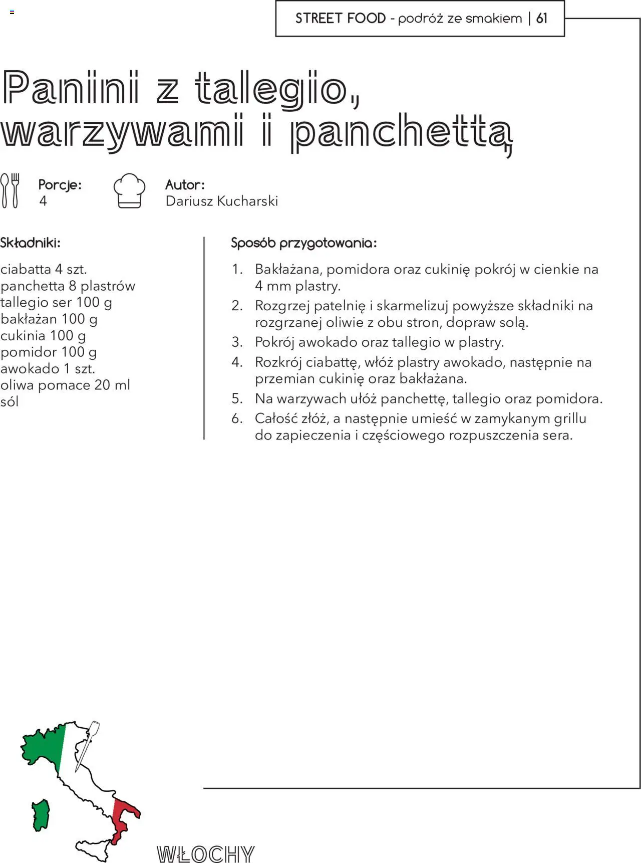 Makro Gazetka Street food podróże ze smakiem od 01.01.2024 | Strona: 61 | Produkty: Bakłażan, Cukinia, Ser, Awokado