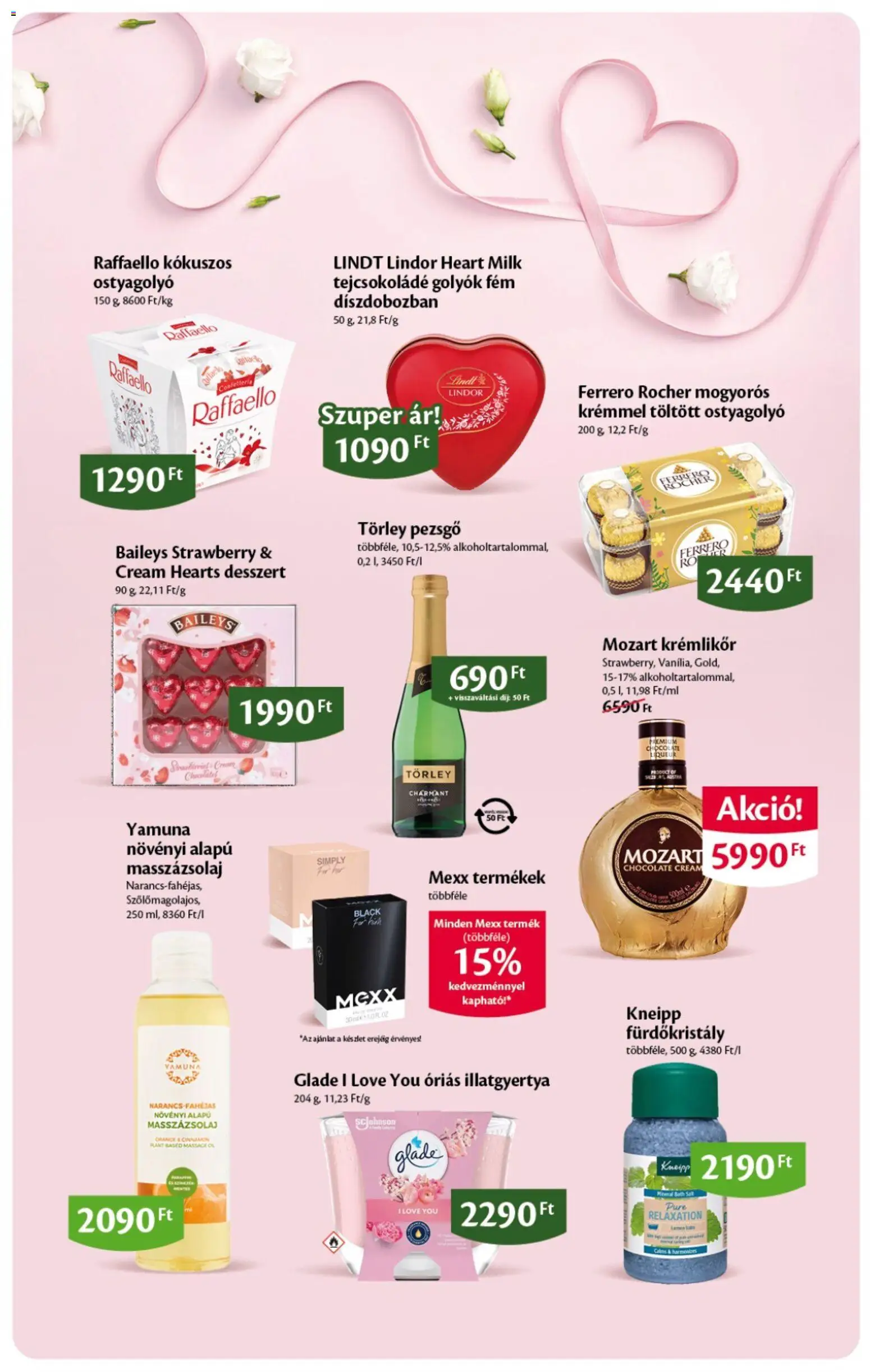 EcoFamily akciós ujság - amely érvényes a következő dátumtól: 05.02.2026 | Oldal: 7 | Termékek: Krémlikőr, Törley pezsgő, Ferrero rocher, Tejcsokoládé