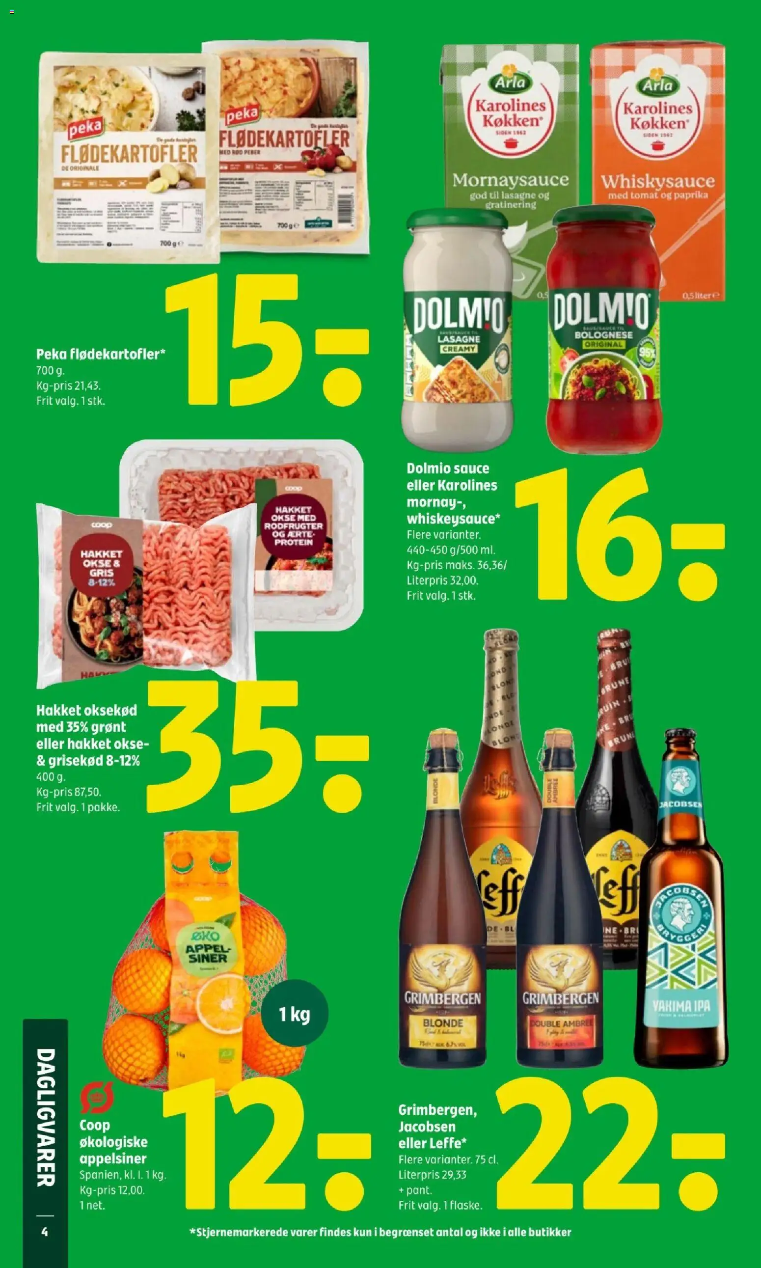 Coop 365 tilbudsavis – gyldig fra 05.03.2026 | Side: 6 | Produkter: Oksekød, Mornaysauce, Carpete, Paprika