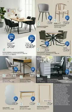 JYSK Angebote gültig ab 13.08.2025 | Seite: 15 | Produkte: Tisch, Stuhl, Spiegel