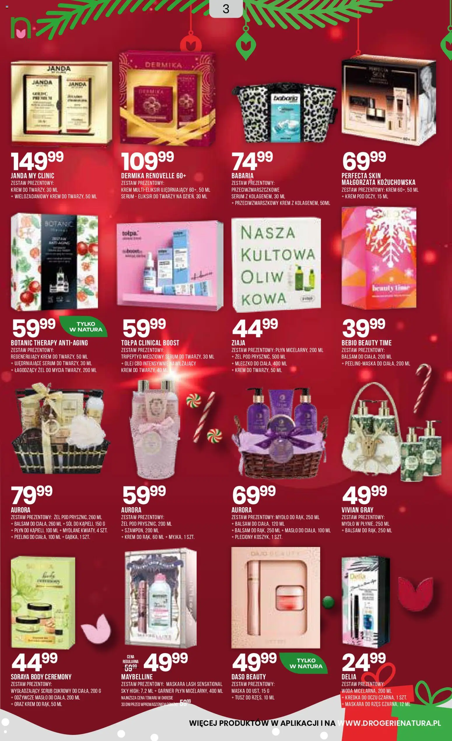 Drogerie Natura Black Friday od 27.11.2025 | Strona: 3 | Produkty: Maskara, Masło, Kredka do oczu, Krem