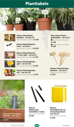 Aveve Gids kweekplezier - Voorbeeld van een folder van Aveve, geldig van 09.03.2026 | Pagina: 9 | Producten: Potlood