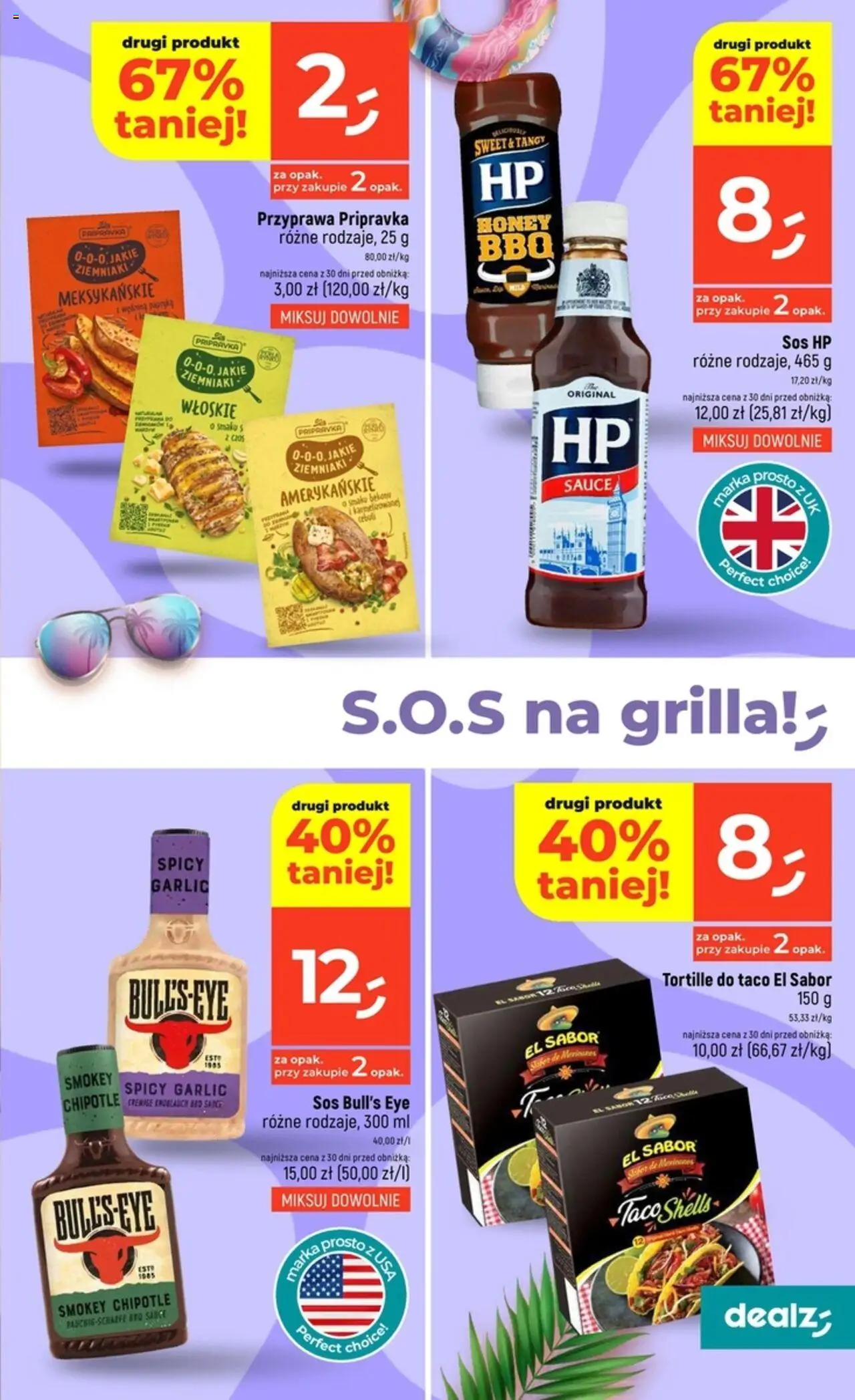 Dealz Gazetka od 31.07.2025 | Strona: 15 | Produkty: Papryka, Ziemniaki, Sos