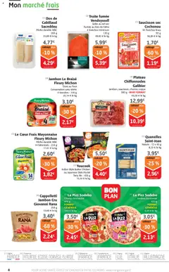  | Page: 4 | Produits: Chorizo, Saucisson sec, Four, Truite fumée