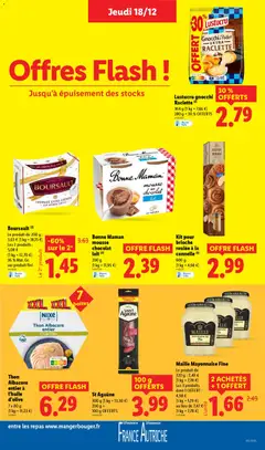 LIDL - Prévisualisation de Bonne Maman mousse chocolat lait, 200 g, (1 kg = 11,95 €) valide à partir de 18.12.2025 | Page: 33