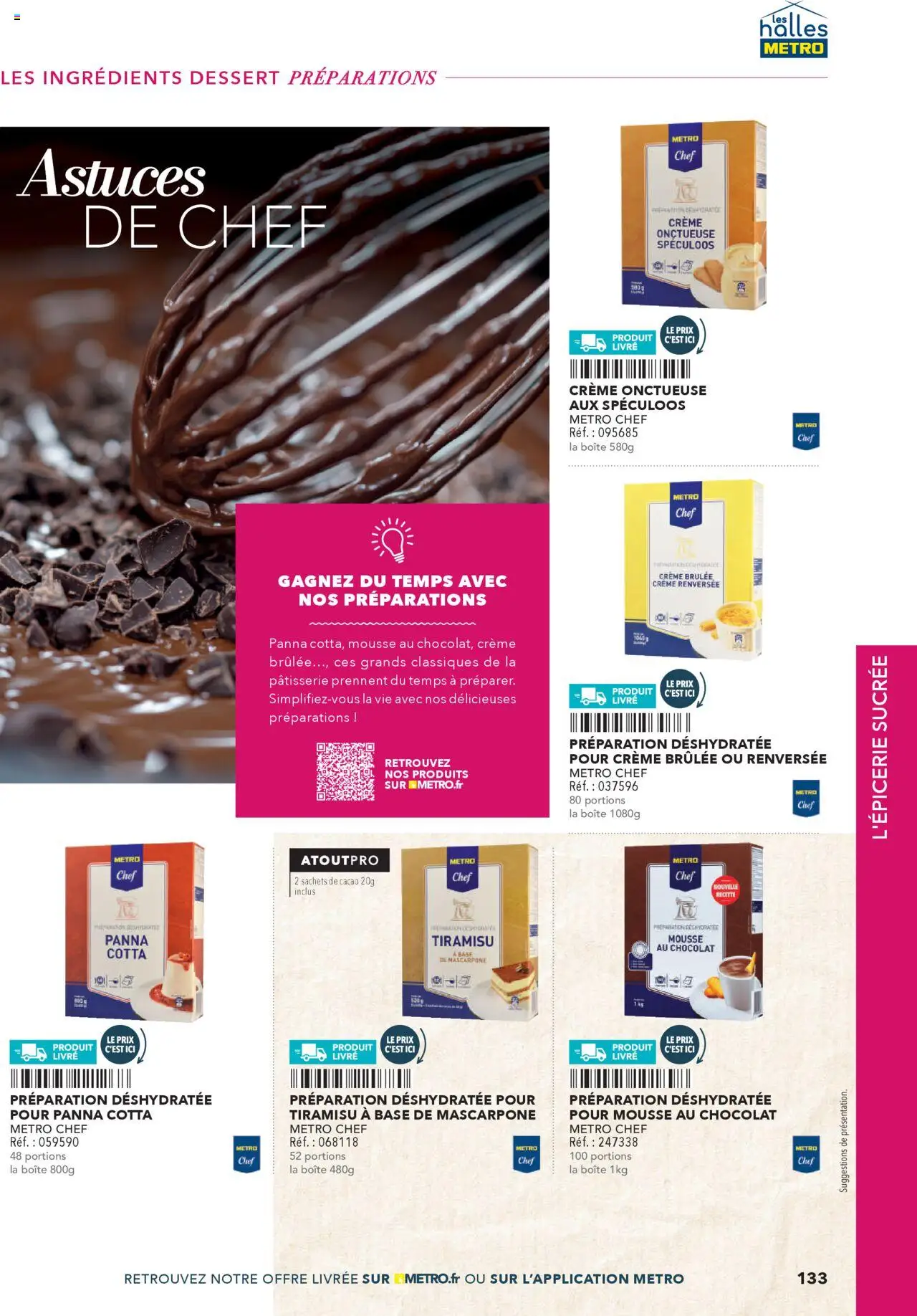  | Page: 133 | Produits: Base, Mousse, Spéculoos, Chocolat