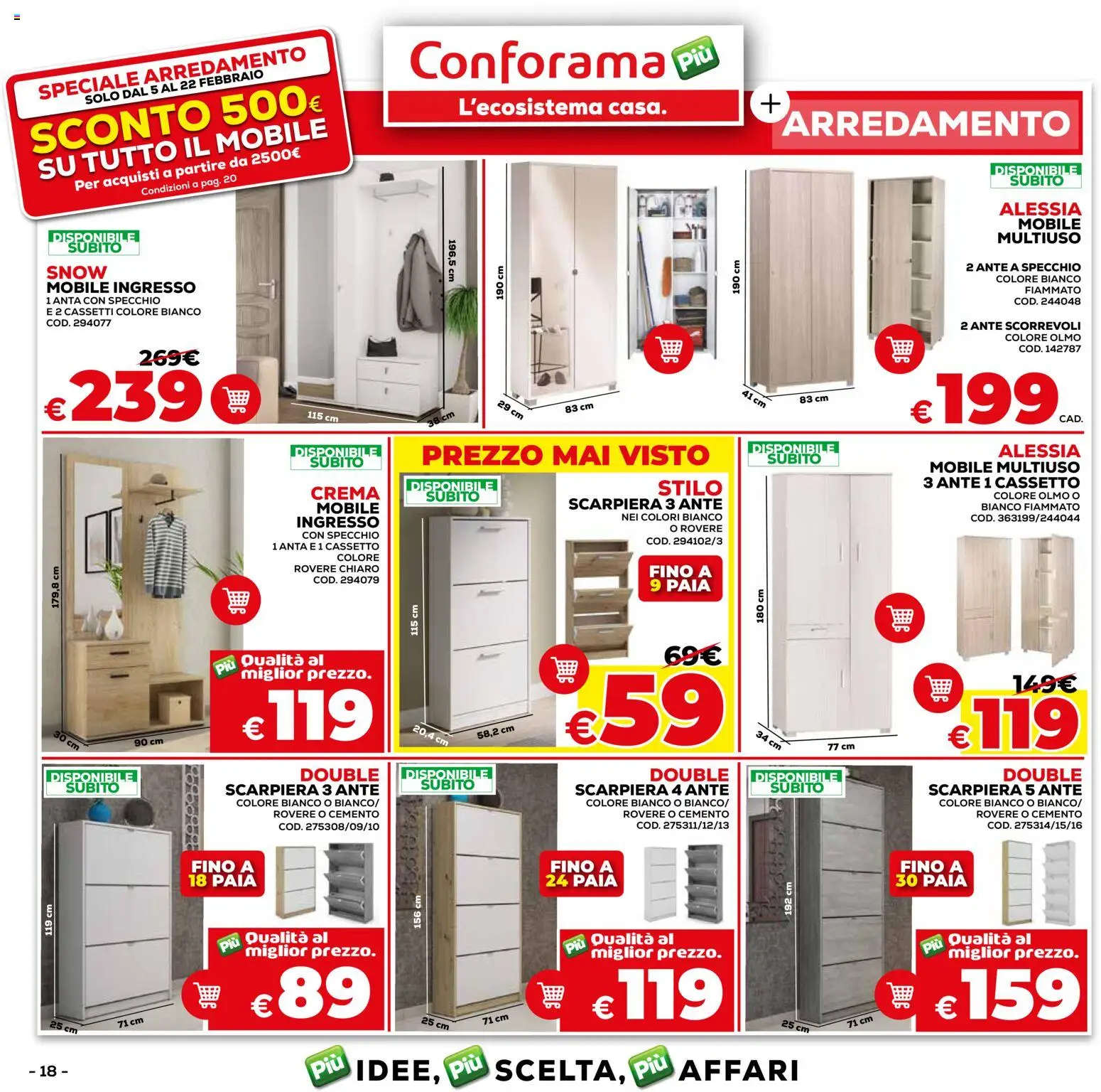 Volantino Conforama del 05.02.2026 | Pagina: 18