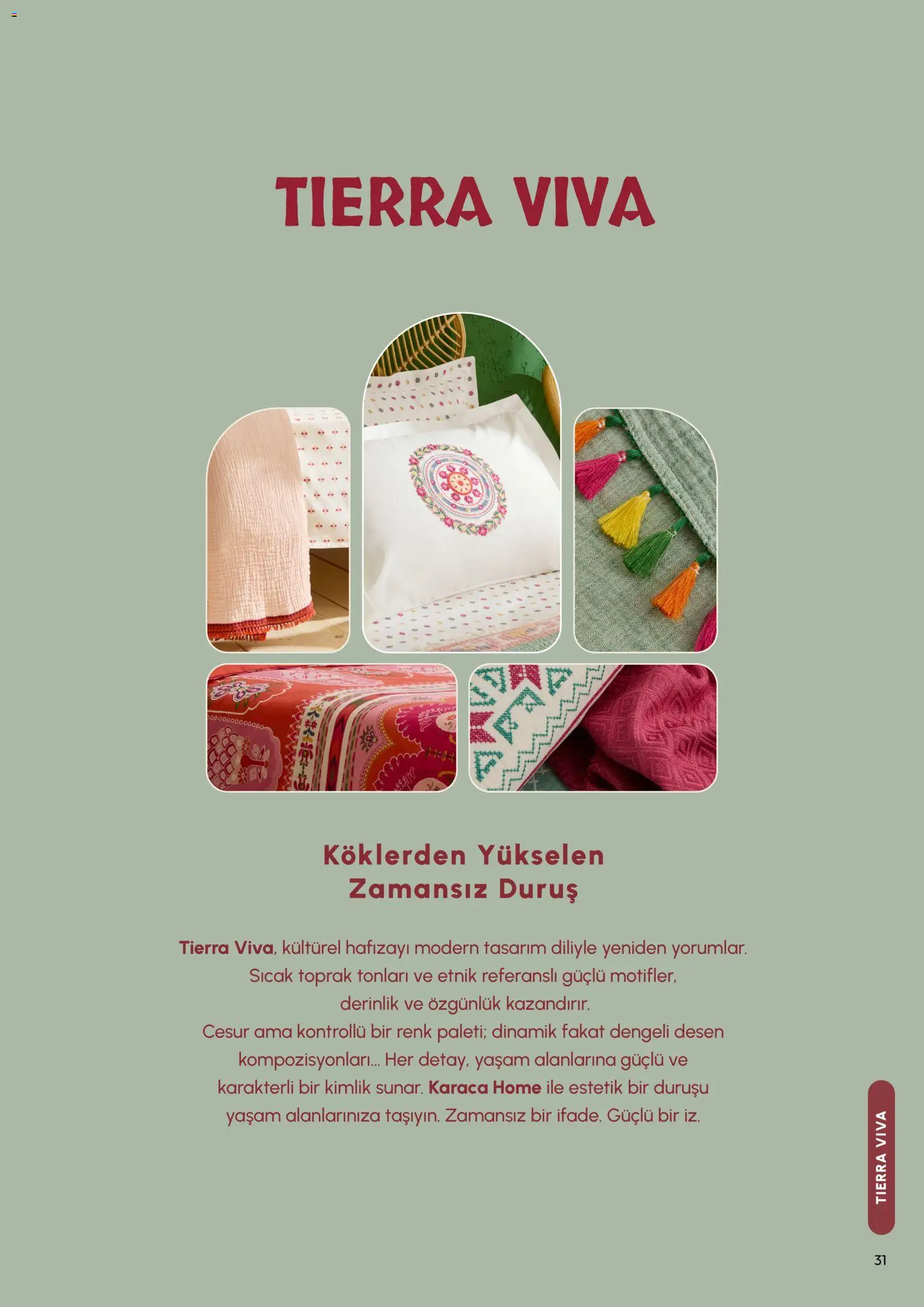 Karaca Home - Katalog  Ev Tekstili -  İlkbahar / Yaz 2026 - 01.03.2026 tarihinden itibaren geçerlidir | Sayfa: 31