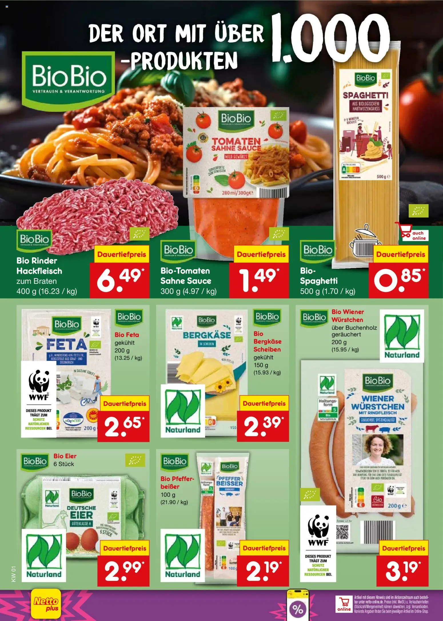Netto Marken-Discount Prospekt 	 – gültig ab 29.12.2025 | Seite: 56 | Produkte: Eier, Tomaten, Sahne, Hackfleisch